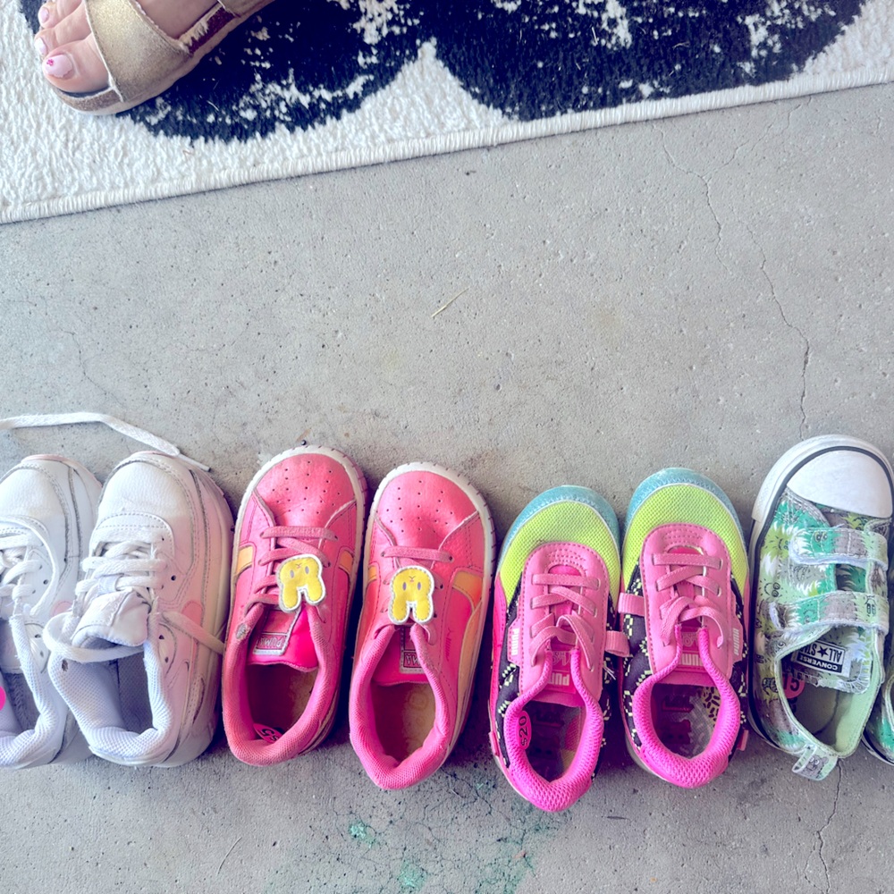 Toddler girl shoe bundle